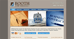 Desktop Screenshot of boothlawfirmsc.com